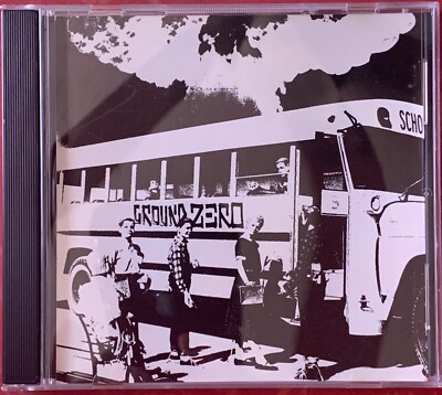 Ground Zero - Self Titled Private Indie Metal CD Rare OOP Texas 1994