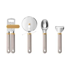 4-Piece Essentials Gadget Set, Porcini Taupe by Drew Barrymore