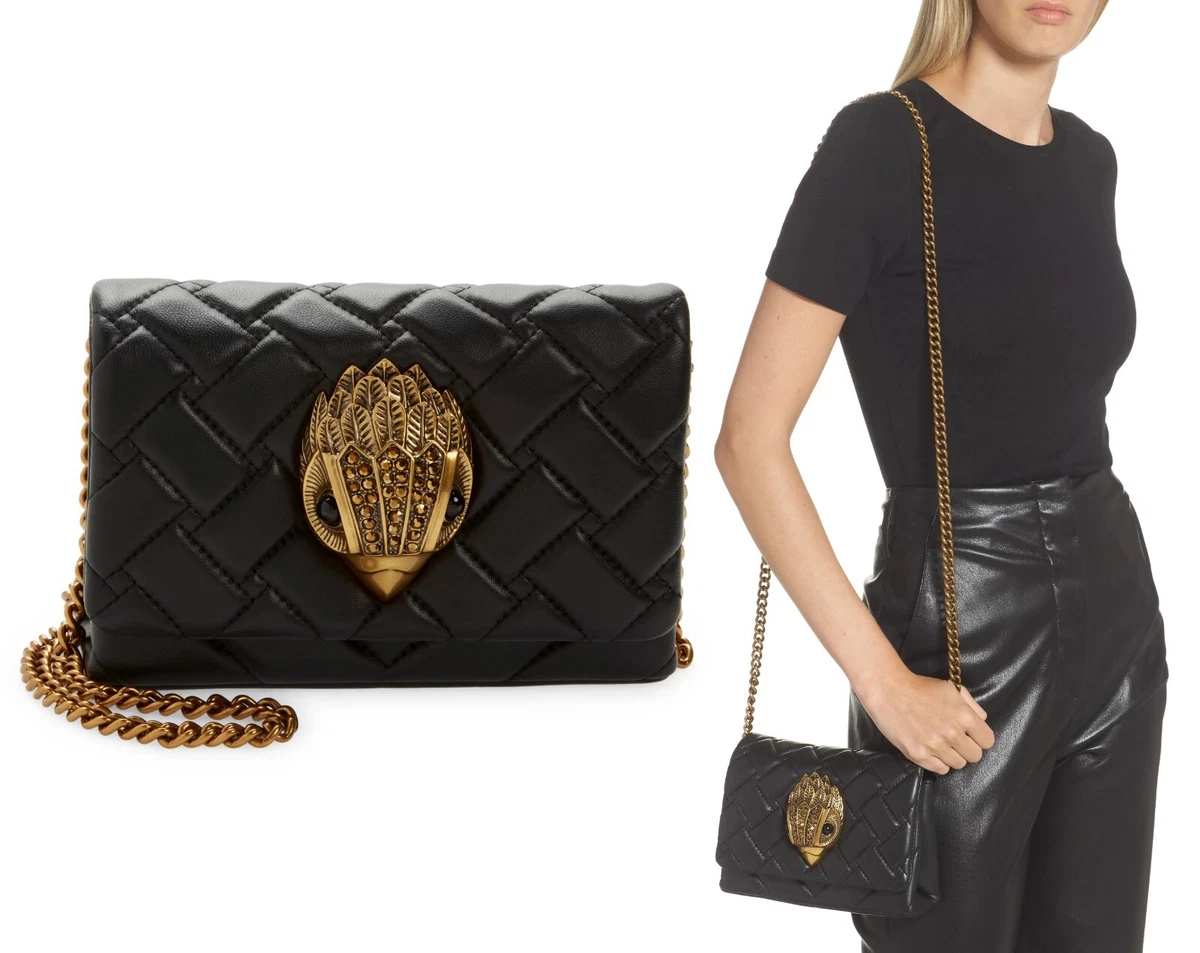 Mini Kensington Quilted Leather Crossbody Bag