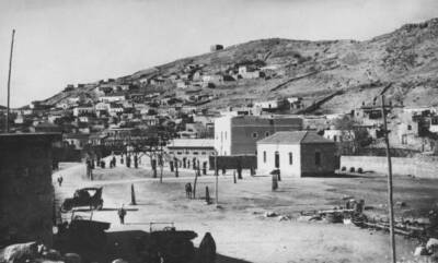 Street in Amman Jordan circa 1925 OLD PHOTO