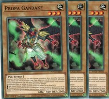 yugioh 3x Propa Gandake POTE-EN035 COMMON 1ST EDITION GERMAN