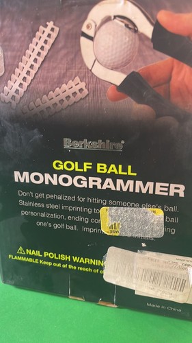 Berkshire-golf ball monogrammer - Picture 5 of 6