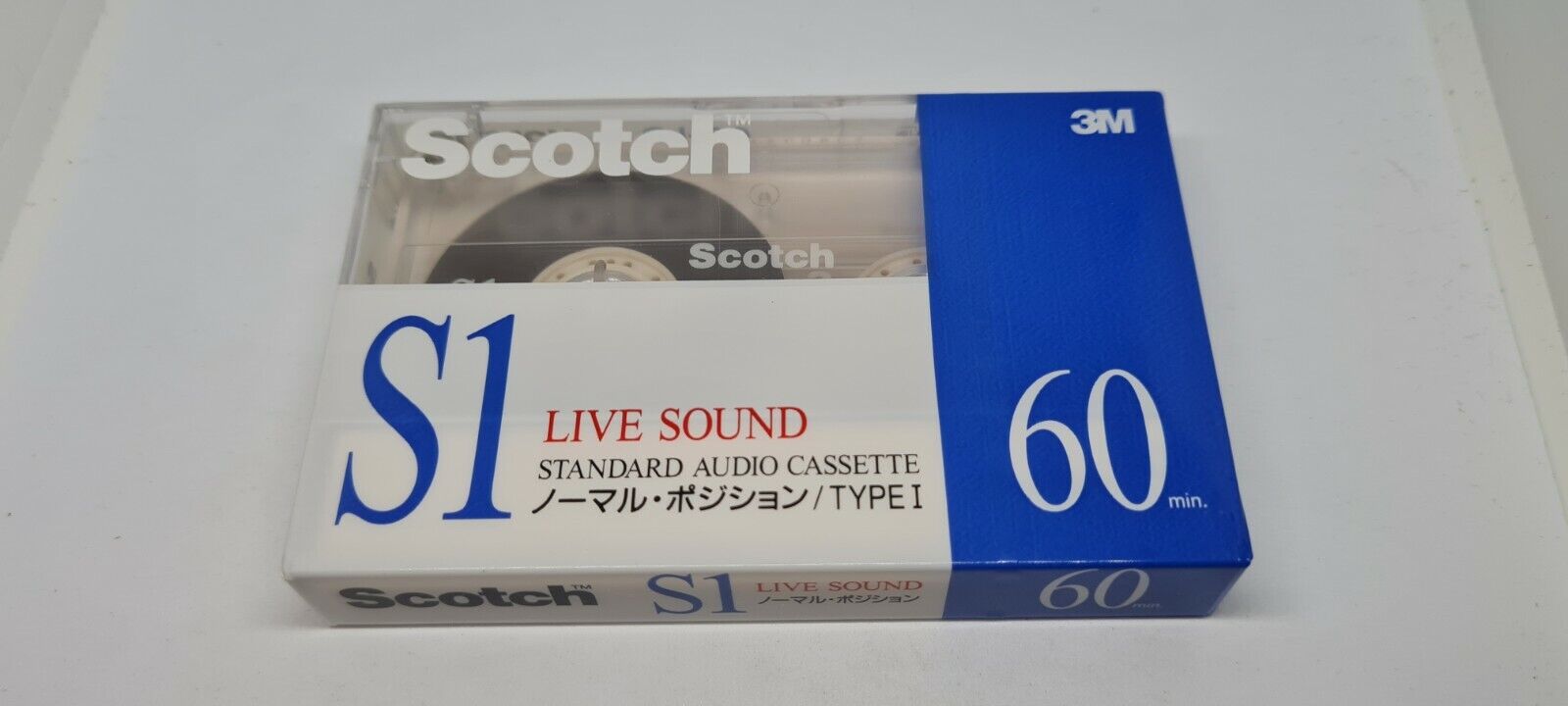 Scotch S1 60 shop Sealed NEW Tape Cassette