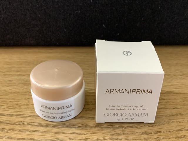 glow on moisturizing balm armani