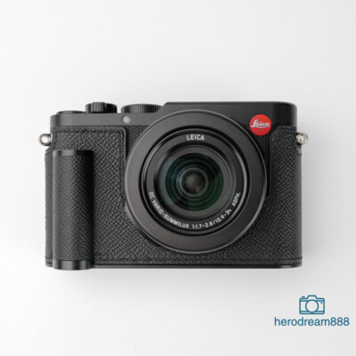 Half Case For Leica Dlux8 Camera Grip Leather Insert Cover Kontice