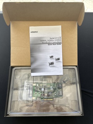 Adaptec AAR-1430SA 4-Port SATA RAID Controller Adapter Card PCI-e PCA-00251-01-B