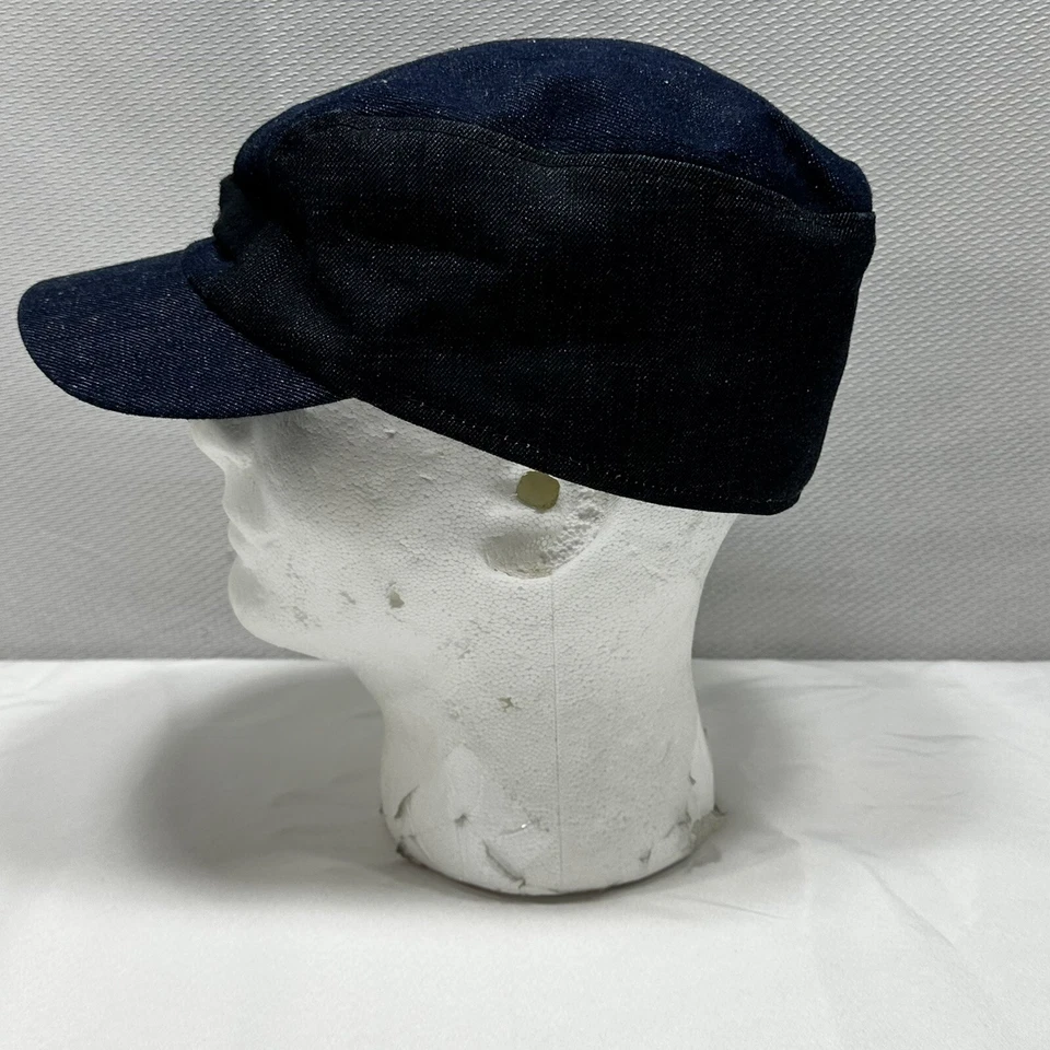 Filson X Levi's Vintage 2010 Denim Trapper Gorra Sombrero Orejeras M/L EE. UU. RARO Foto 3 de 4