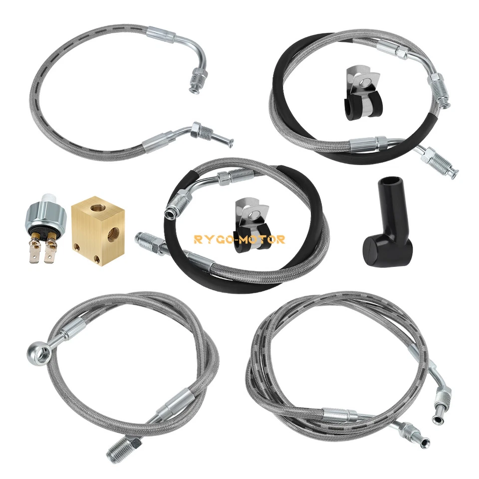 All Brake Lines Kit for Polaris Sportsman 500 335 1998 1999 2000 2001 1930753  - Image 4 of 4