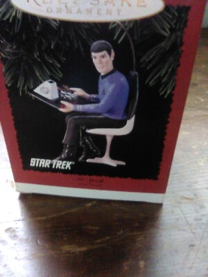 Vintage Hallmark 1996 ''Mr. Spock Ornament''