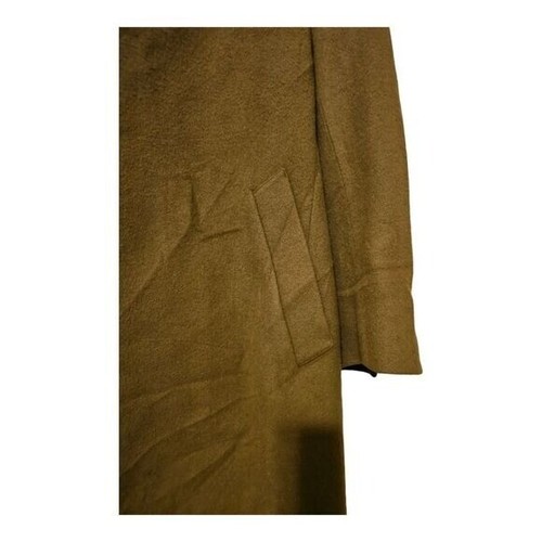 JOS A. BANK Camel Wool Trench Coat - Size 42R - Picture 5 of 10