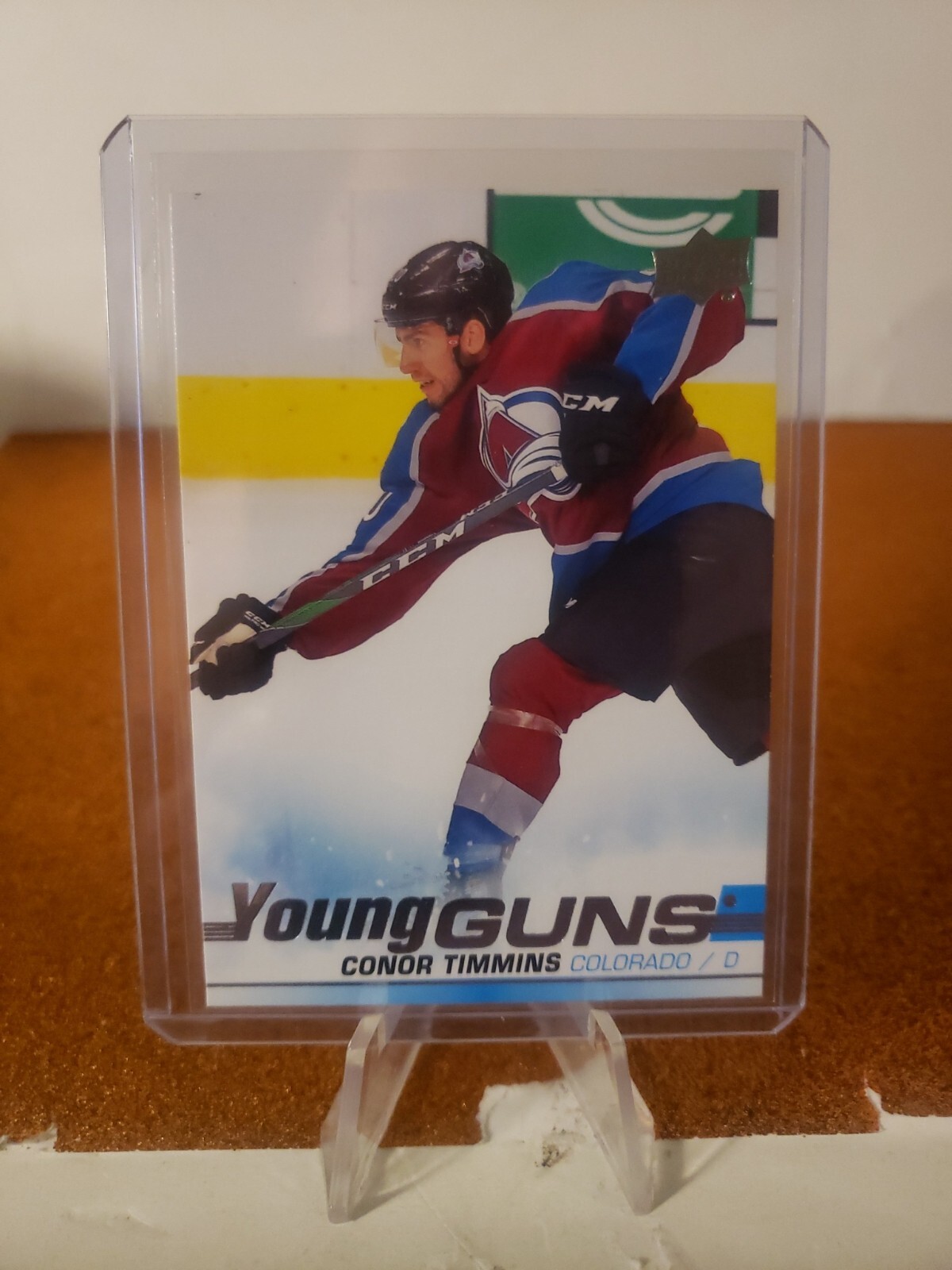 Conor Timmins Young Guns Rookie 2019-20 UD #203 Colorado Avalanche