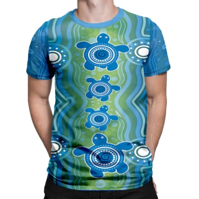 Australian Aboriginal Kangaroo Lizard Graphic Art T-shirt Man Woman 3D Printed Streetwear New In Casual Summer Personality Top Buy Cheaply On - Foto 5