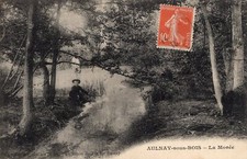 *7765 cpa Aunay sous Bois - La Morée