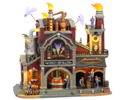 LEMAX 15723 - EVIL SPIRITS WHISKEY DISTILLERY - Spooky Town Halloween