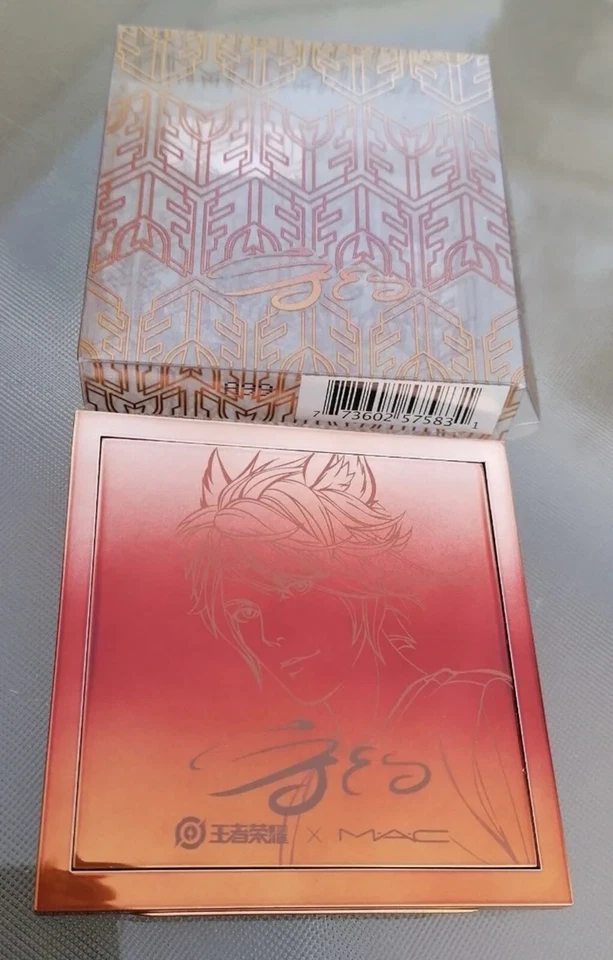 MAC Cosmetics Honor Of Kings Baili Yueshou Eyeshadow Quad 5.85g Anime New  - Image 2 of 4