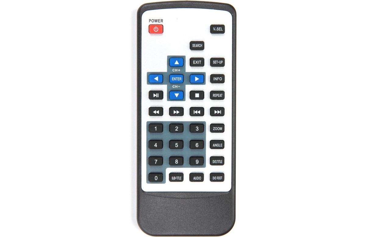 Nesa DVD-1005 1 DIN Vertical Mount Car DVD MP3 Player Front USB