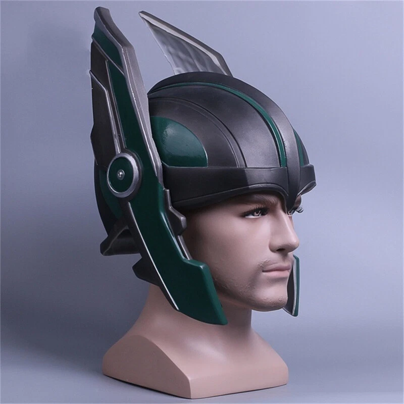 Thor: Ragnarok God of Thunder Gladiator Helmet Masks Cosplay Marvel Movie Props - Image 3 of 4