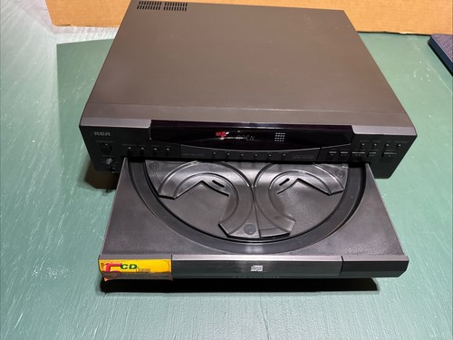 RCA RP-8085 Compact Disc Player 5 CD Disc Changer HiFi Stereo Black - Picture 5 of 6