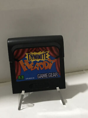 Dynamite Headdy Game Gear Excellent Condition Cartridge Only
