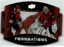2020-21 Upper Deck Clear Cut Foundations Duos Nick Schmaltz/Darcy Kuemper