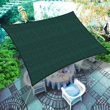 Houssity 23' Sun Shade Sail Canopy Awning Shade Cloth Pool Patio Pergola Cover
