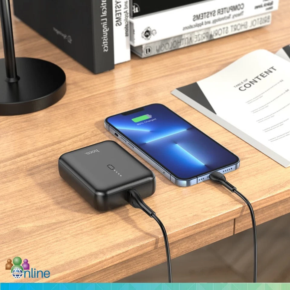 Mobile Power Bank 5000mAh Type-C 5V 2A Input USB 5V/2A Output With LED Indicator - Image 3 of 4