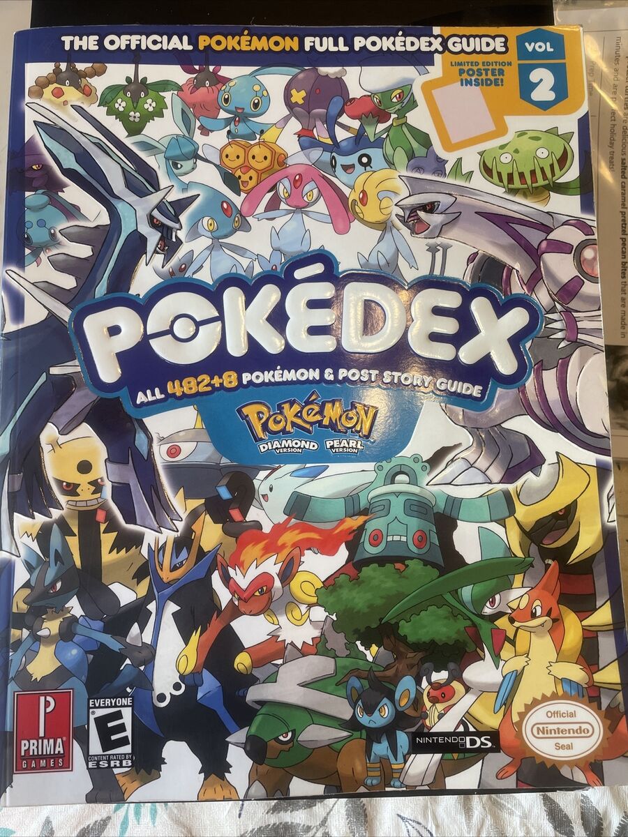 Pokemon Diamond & Pearl Pokedex: Prima Official Game Guide Vol. 2 (Prima  Official Game Guides)