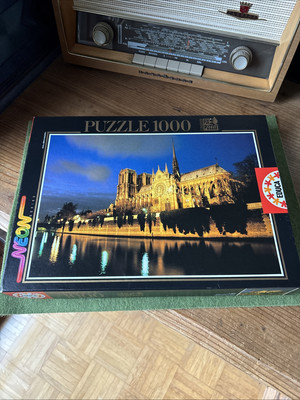 Educa Puzzle ''Notre Dame'' 1000 Teile - 68 x 48 cm Neon Series Concerver Fix Puzz