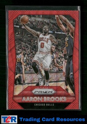 2015-16 Panini Prizm #87 Aaron Brooks Ruby Wave Prizms #/350
