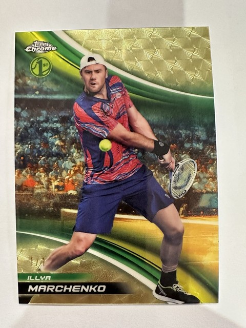 2025 Topps Chrome Tennis Illya Marchenko #266 SUPERFRACTOR 1/1 🔥ONE OF ONE!🔥