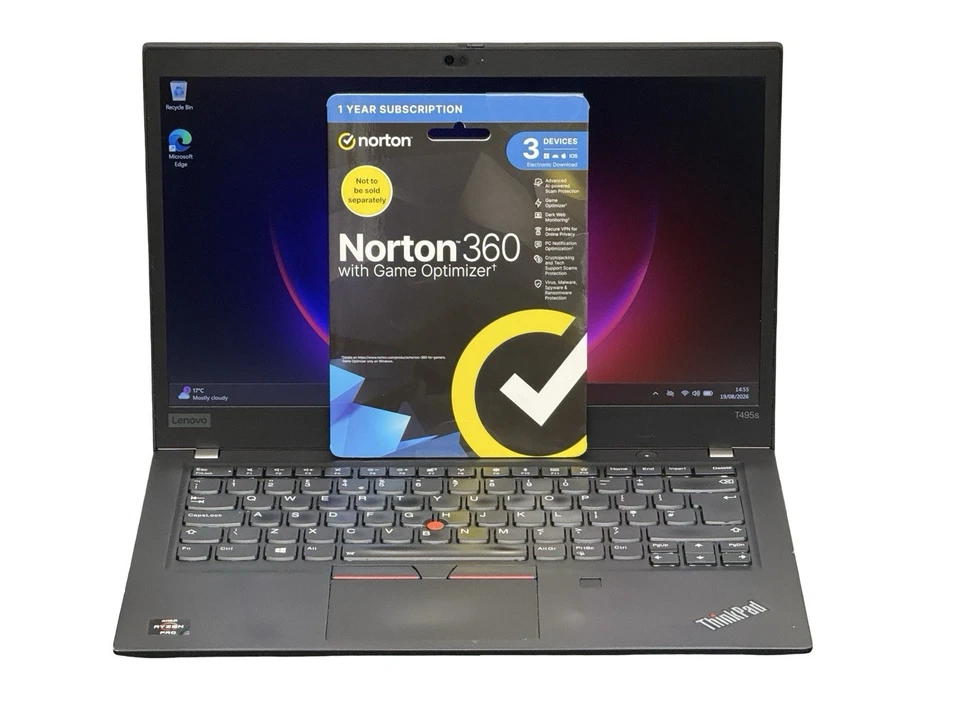 Lenovo ThinkPad T495s · Ryzen 7 PRO 3700U · 16GB · 256GB, photo 1 of 5
