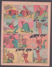 1954 Mal Eaton Rocky Stoneaxe Cartoon Illustration