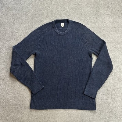 GAP Herren Pullover Sweater Gr M Retro Strickpullover Jumper Pulli 23102 Blau