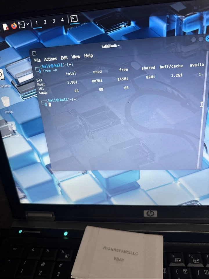 Hp 6530b Laptop 2GB RAM NO HDD READ! FOR PARTS - Image 3 of 4