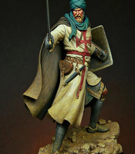 1/24 Resin Medieval Knight Templar Unassembled Unpainted