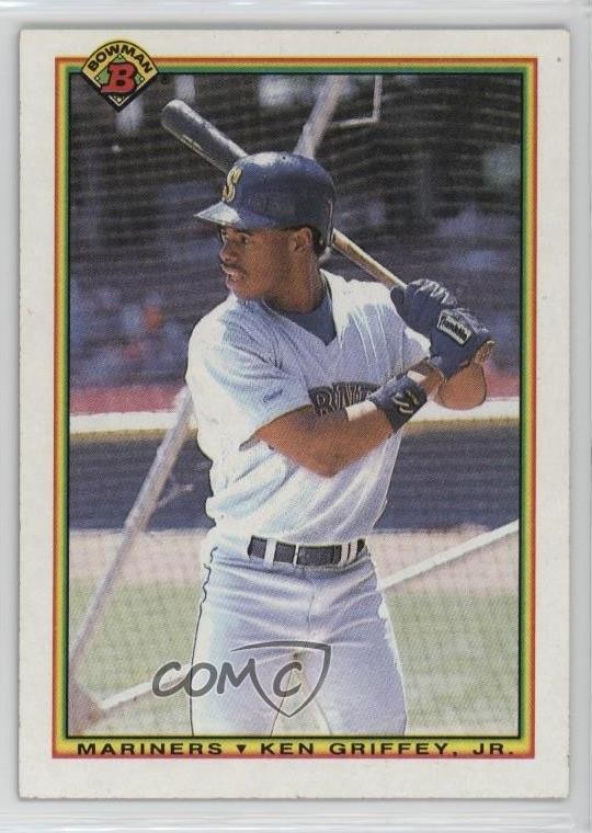 1990 Bowman Ken Griffey Jr #481 HOF