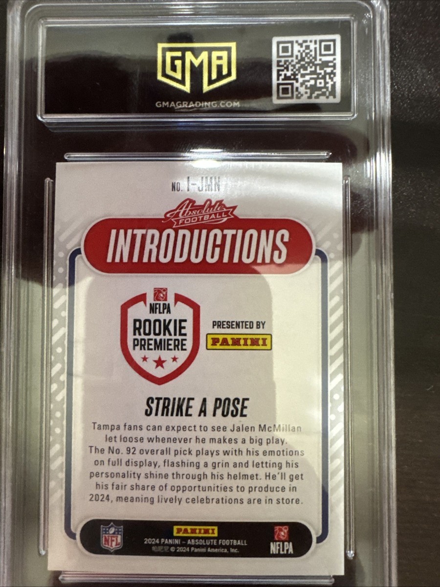 2024 Panini Absolute - Introductions Jalen McMillan #I-JMN (RC