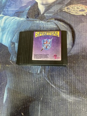 Sega Genesis Vintage Spiritual Warfare Game Tested Working Cartridge Only
