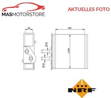 WÄRMETAUSCHER INNENRAUMHEIZUNG NRF 53204 P FÜR FIAT PUNTO,BARCHETTA