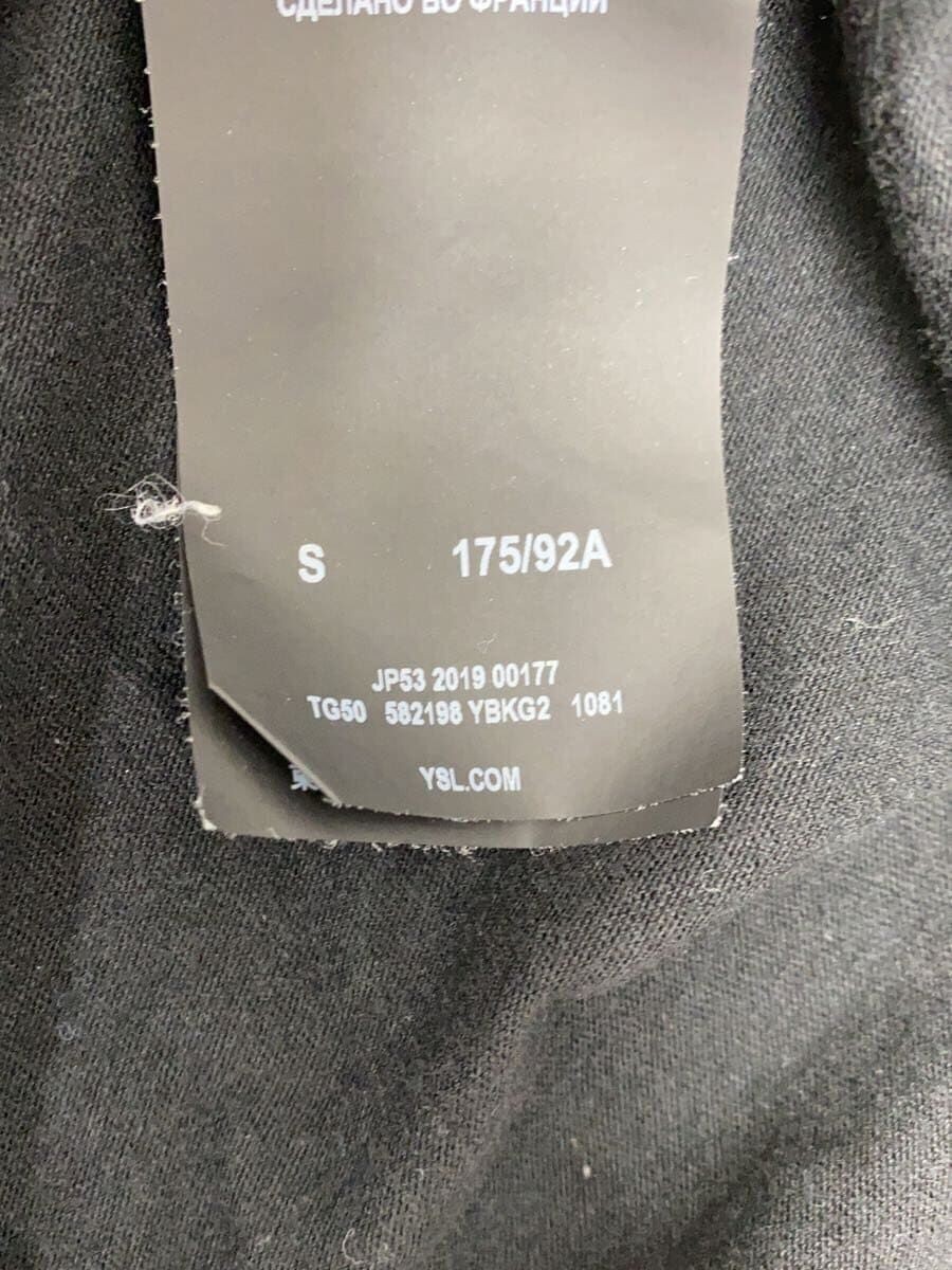 SAINT LAURENT T SHIRT PALM TREE S COTONE Nera Usata