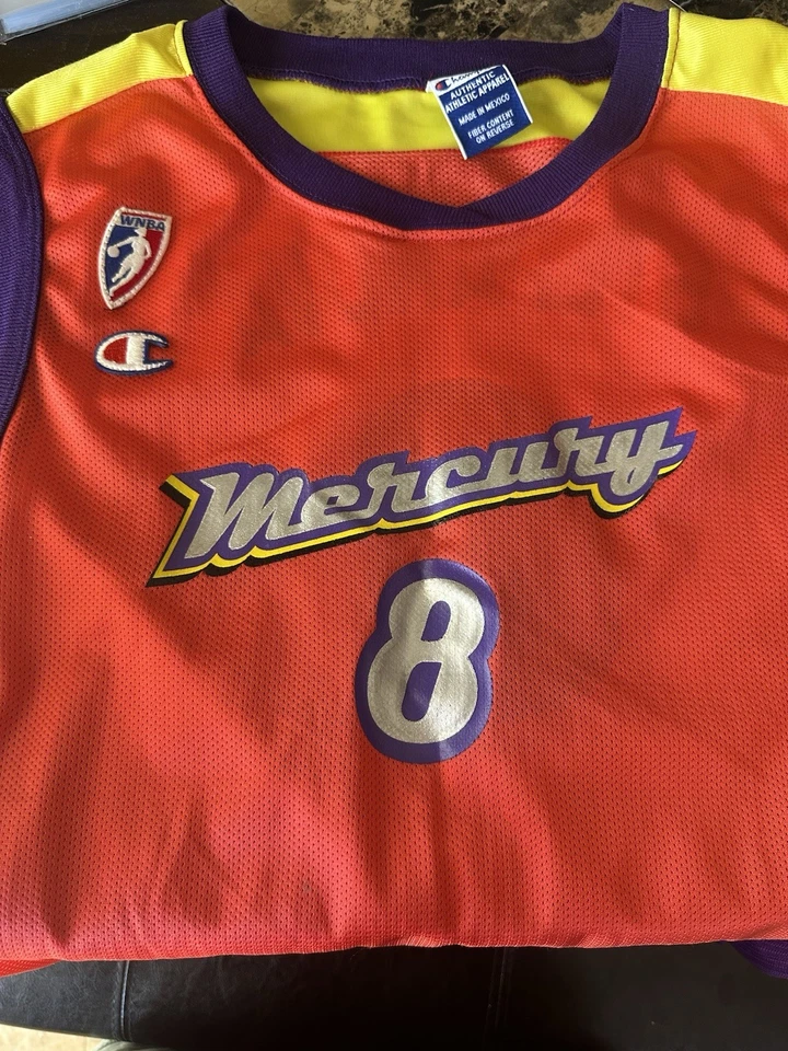 Camiseta Phoenix Mercury Maria Stepanova Adulto Grande WNBA Rara Autografiada Firmada Foto 2 de 4