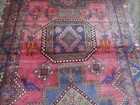 Anatolian Vintage Turkish Rug HandMade Turkish Tribal Geometric Rug 5x12.8  Ft — photo 8