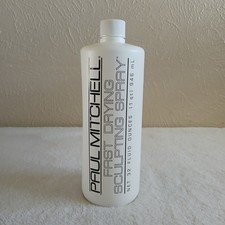 90s Paul Mitchell Fast Drying Sculpting Spray Freeze/Firm Style Hold 32 Oz NOS