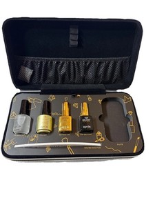 Aprés Gel-X Nail Extension Kit + Black Faux PatentLeather Case *Limited Edition*