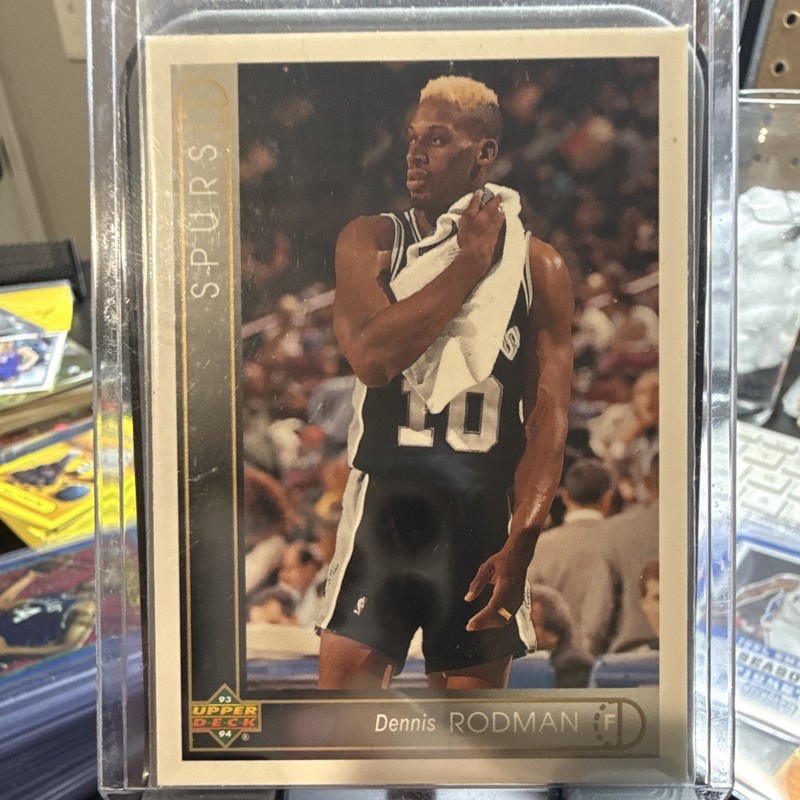 Upper Deck 1993-94 Dennis Rodman #396 San Antonio Spurs Basketball Card