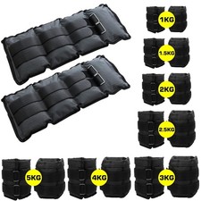 Ankle Weights Adjustable Leg Wrist Strap Running Boxing Braclets Straps Gym