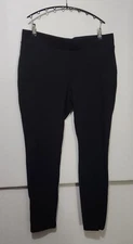 Time And Tru Womens XL Black Pinstripe Skinny Dress Pants