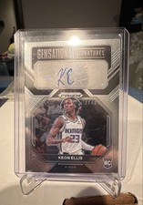 2022-23 Panini Prizm - Sensational Signatures Keon Ellis #SS-KE (AU, RC)