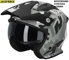 Casco Acerbis Jet Aria Urban Moto Trial Scooter Mimetico 06 Mis. XL 61 Afs Roma