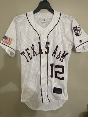 Vintage Rawlings Team Issued Texas A&M Aggies Jersey. Adults Size S .
